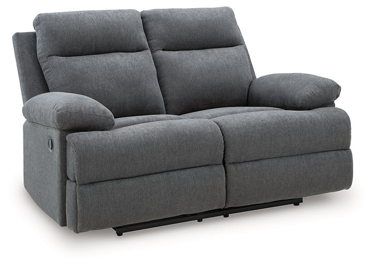 Side-Swipe Reclining Loveseat - Bargain Furniture (Detroit, MI)