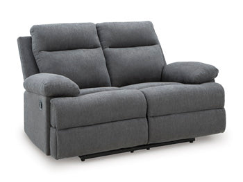 Side-Swipe Reclining Loveseat - Bargain Furniture (Detroit, MI)
