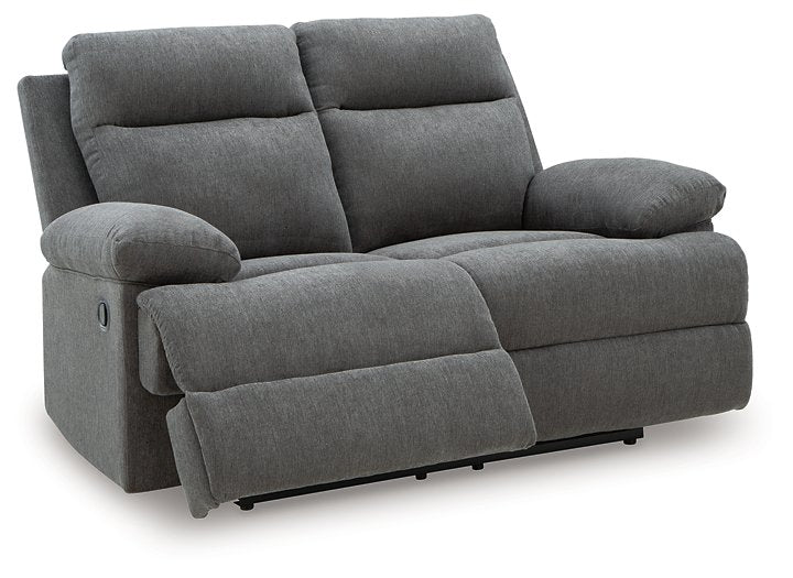 Side-Swipe Reclining Loveseat - Bargain Furniture (Detroit, MI)