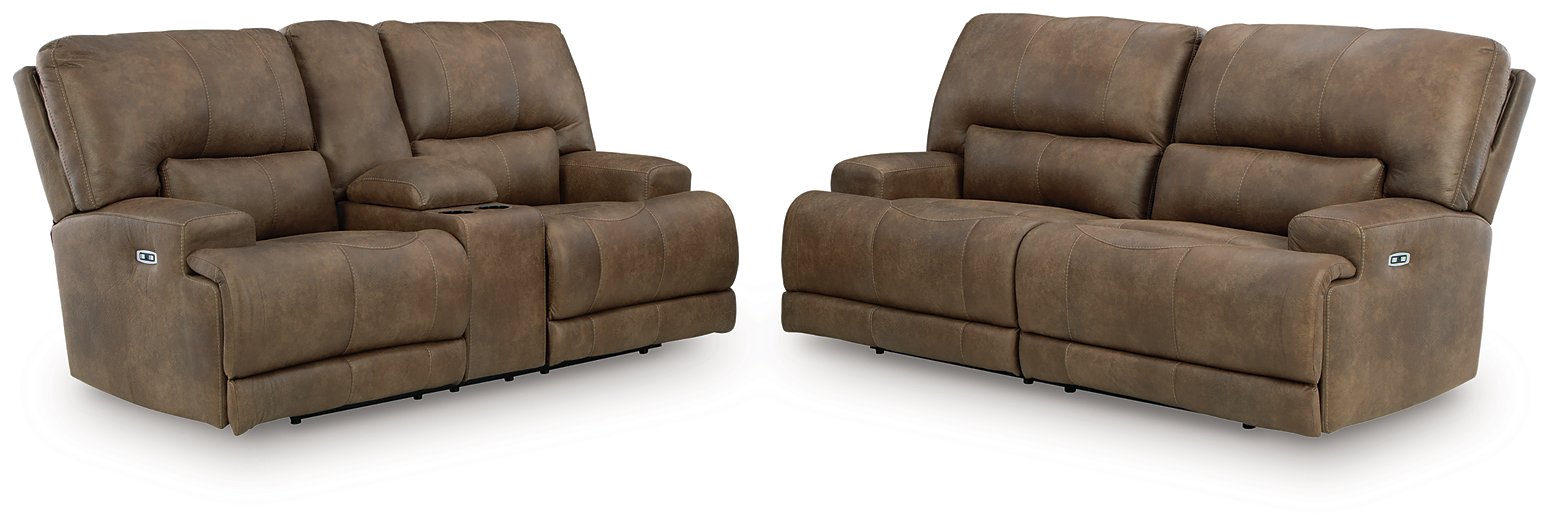 Beckley Place Reclining Living Room Set - Bargain Furniture (Detroit, MI)