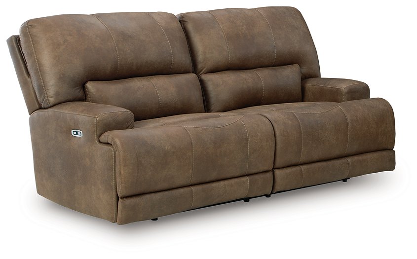 Beckley Place Power Reclining Sofa - Bargain Furniture (Detroit, MI)