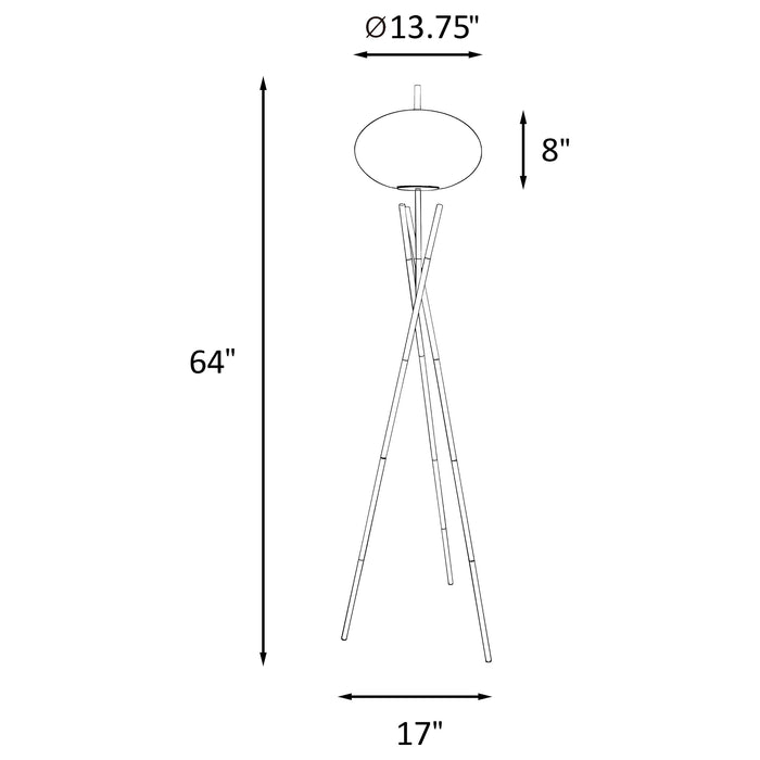 Layton Floor Lamps - Bargain Furniture (Detroit, MI)