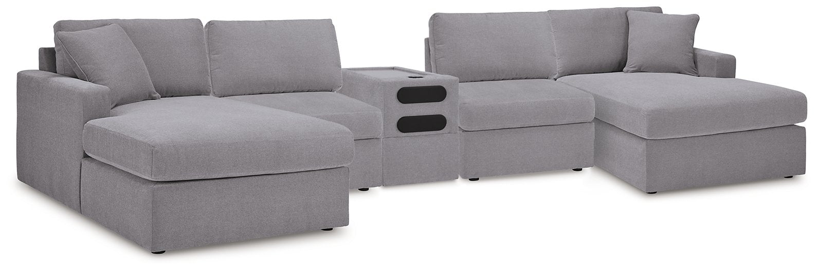 Modmax 5 Piece Sectional with Audio Console - Bargain Furniture (Detroit, MI)