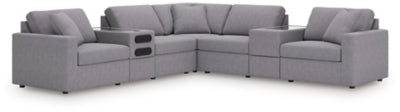 Modmax Balanced Sectional with Audio and Storage Consoles - Bargain Furniture (Detroit, MI)