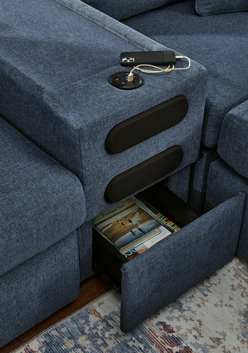 Modmax Sectional with Audio Console - Bargain Furniture (Detroit, MI)