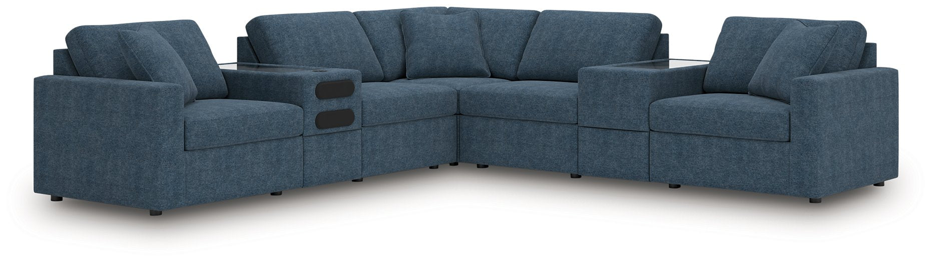 Modmax Balanced Sectional with Audio and Storage Consoles - Bargain Furniture (Detroit, MI)