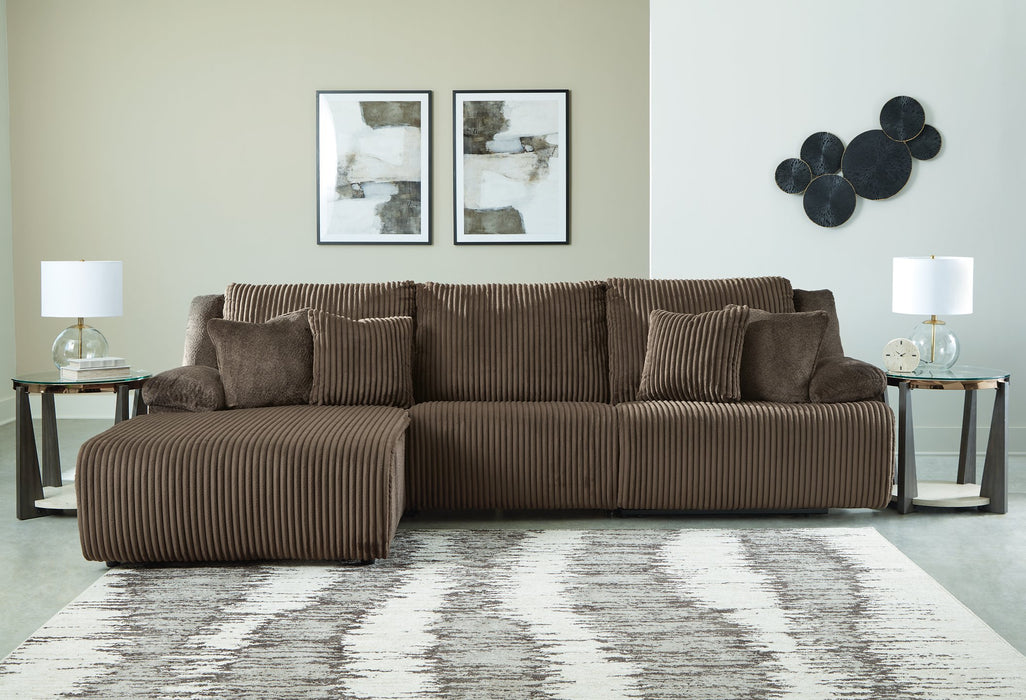 Top Tier Sectional Sofa Chaise - Bargain Furniture (Detroit, MI)