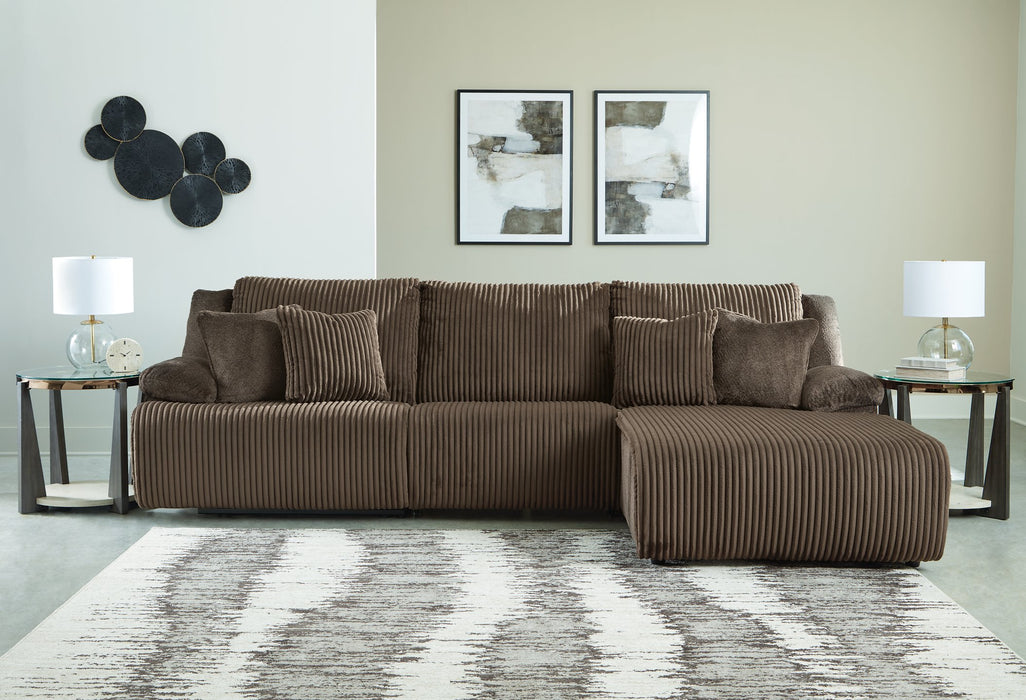 Top Tier Sectional Sofa Chaise - Bargain Furniture (Detroit, MI)