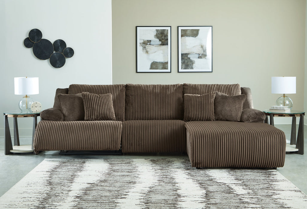 Top Tier Sectional Sofa Chaise - Bargain Furniture (Detroit, MI)