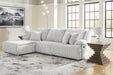 Top Tier Sectional Sofa Chaise - Bargain Furniture (Detroit, MI)
