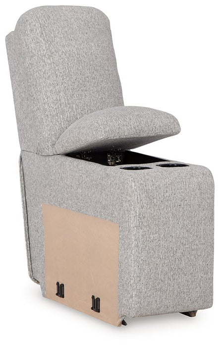 Acklen Place Power Reclining Sectional with Chaise - Bargain Furniture (Detroit, MI)