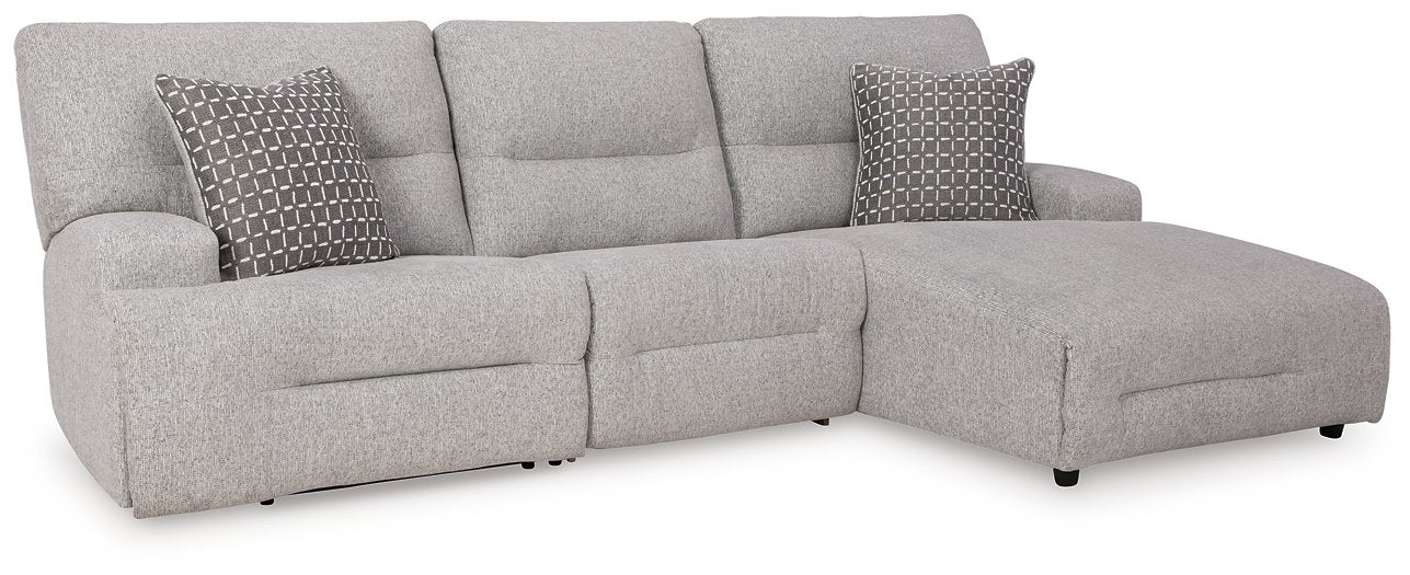 Acklen Place Power Reclining Sectional - Bargain Furniture (Detroit, MI)