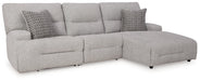 Acklen Place Power Reclining Sectional - Bargain Furniture (Detroit, MI)