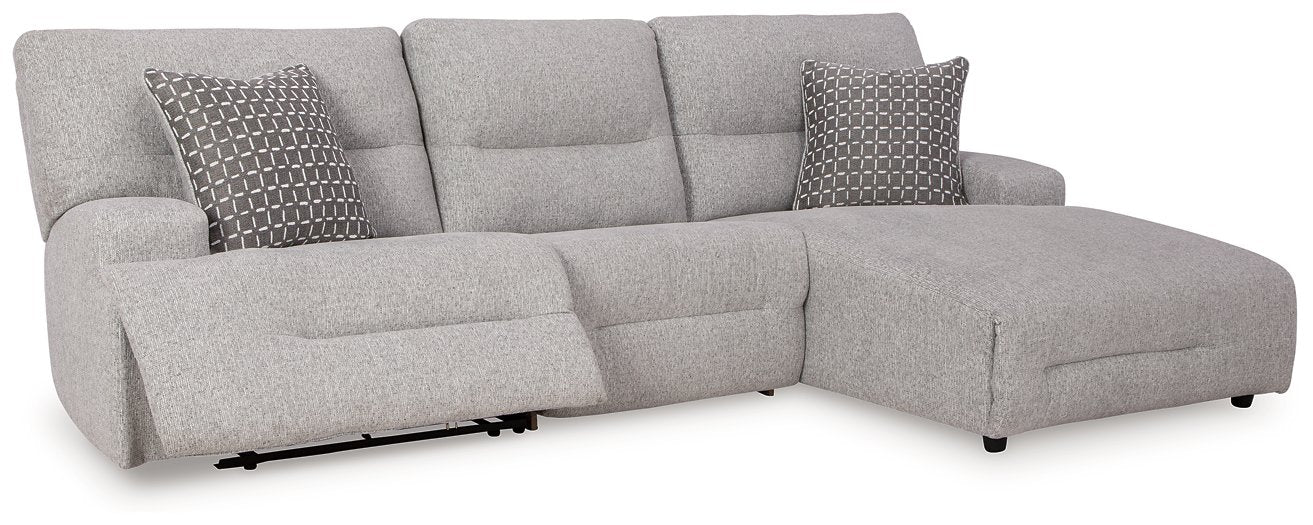 Acklen Place Power Reclining Sectional - Bargain Furniture (Detroit, MI)