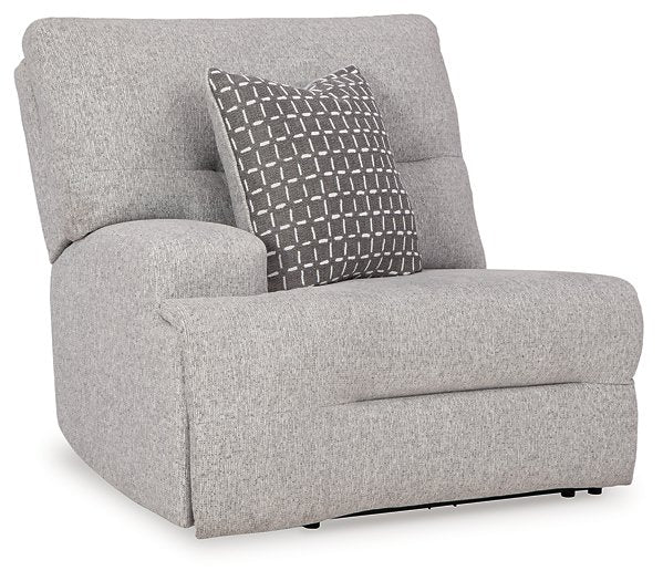 Acklen Place Power Reclining Sectional with Chaise - Bargain Furniture (Detroit, MI)