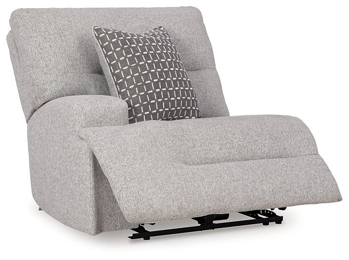 Acklen Place Power Reclining Sectional with Chaise - Bargain Furniture (Detroit, MI)