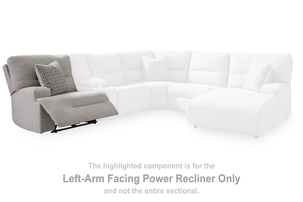 Acklen Place Power Reclining Sectional - Bargain Furniture (Detroit, MI)