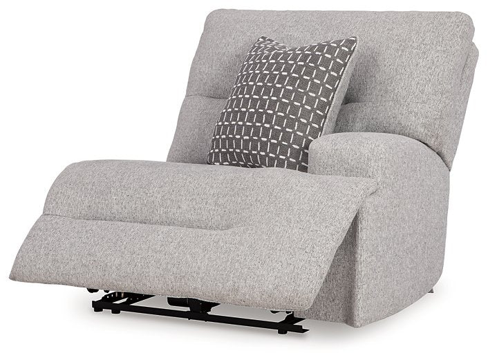 Acklen Place Power Reclining Sectional with Chaise - Bargain Furniture (Detroit, MI)