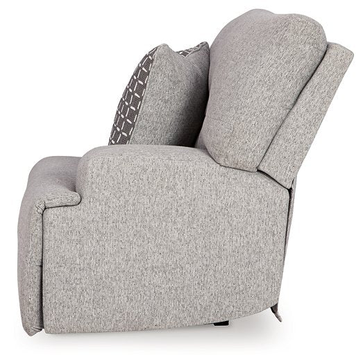 Acklen Place Power Reclining Sectional with Chaise - Bargain Furniture (Detroit, MI)
