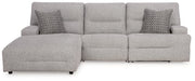 Acklen Place Power Reclining Sectional - Bargain Furniture (Detroit, MI)