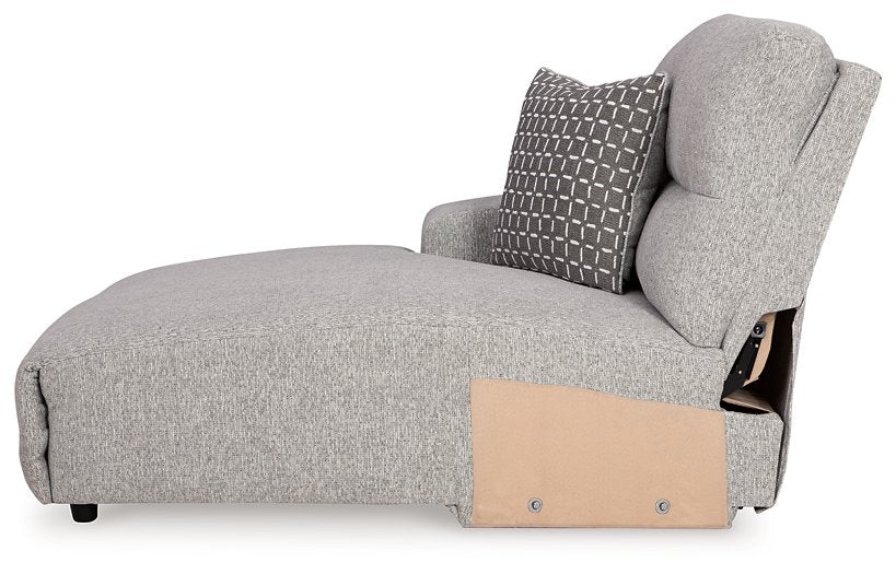 Acklen Place Power Reclining Sectional with Chaise - Bargain Furniture (Detroit, MI)