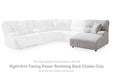 Acklen Place Power Reclining Sectional with Chaise - Bargain Furniture (Detroit, MI)