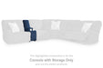 Acklen Place Power Reclining Sectional with Chaise - Bargain Furniture (Detroit, MI)