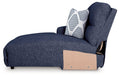 Acklen Place Power Reclining Sectional with Chaise - Bargain Furniture (Detroit, MI)