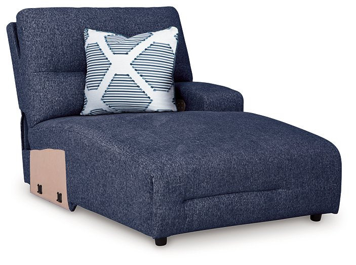 Acklen Place Power Reclining Sectional with Chaise - Bargain Furniture (Detroit, MI)