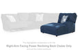 Acklen Place Power Reclining Sectional with Chaise - Bargain Furniture (Detroit, MI)