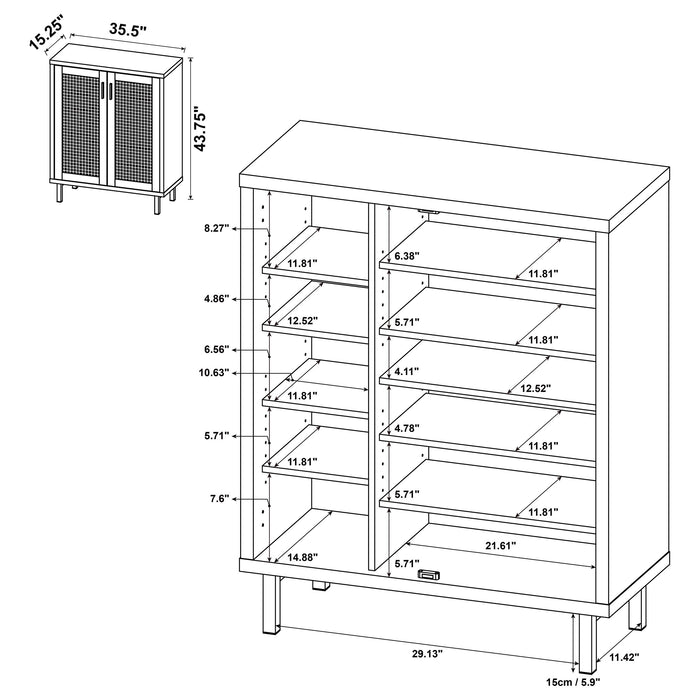 Teller Shoe Cabinets - Bargain Furniture (Detroit, MI)