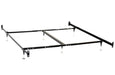 Esme California King, E.King, Queen, Twin Over Full Bed Frame Black - Bargain Furniture (Detroit, MI)