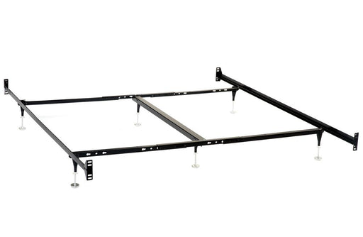 Esme California King, E.King, Queen, Twin Over Full Bed Frame Black - Bargain Furniture (Detroit, MI)