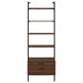 Owens 3-piece 96-inch Wall Mounted Bookshelf Set Walnut - Bargain Furniture (Detroit, MI)