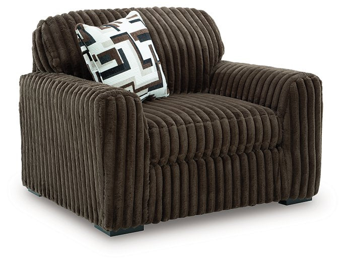 Midnight-Madness Oversized Chair - Bargain Furniture (Detroit, MI)