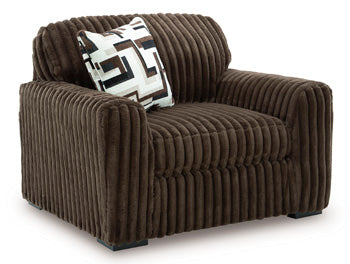 Midnight-Madness Oversized Chair - Bargain Furniture (Detroit, MI)