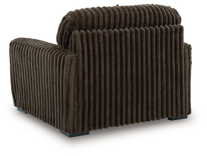 Midnight-Madness Oversized Chair - Bargain Furniture (Detroit, MI)