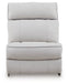 Social Pointe Reclining Sectional with Storage Console - Bargain Furniture (Detroit, MI)