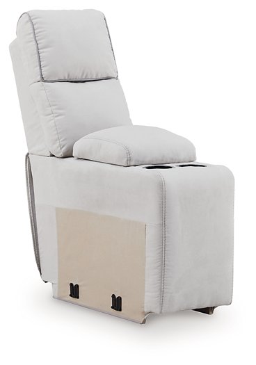 Social Pointe Reclining Sectional with Storage Console - Bargain Furniture (Detroit, MI)