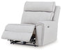 Social Pointe Reclining Sectional with Storage Console - Bargain Furniture (Detroit, MI)