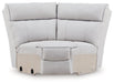 Social Pointe Reclining Sectional with Storage Console - Bargain Furniture (Detroit, MI)