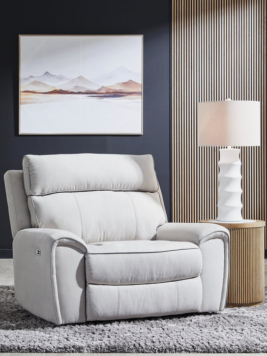 Social Pointe Power Recliner - Bargain Furniture (Detroit, MI)