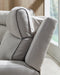 Social Pointe Reclining Sectional with Storage Console - Bargain Furniture (Detroit, MI)