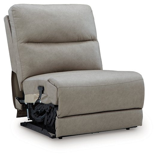 Narwhal Place Reclining Sectional with Storage Console - Bargain Furniture (Detroit, MI)