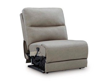 Narwhal Place Reclining Sectional with Storage Console - Bargain Furniture (Detroit, MI)