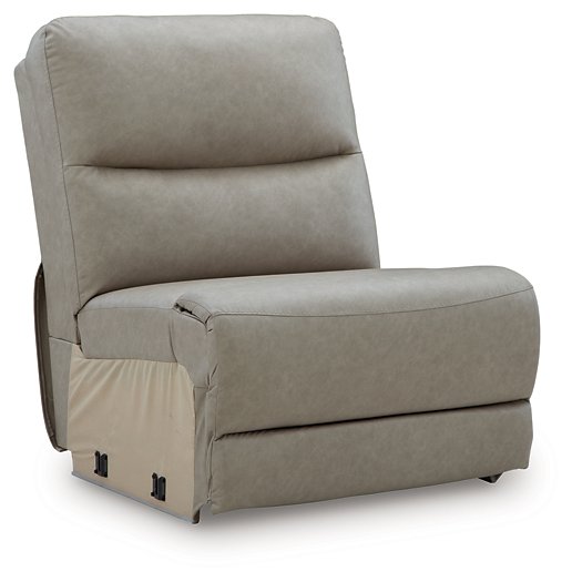Narwhal Place Reclining Sectional with Storage Console - Bargain Furniture (Detroit, MI)