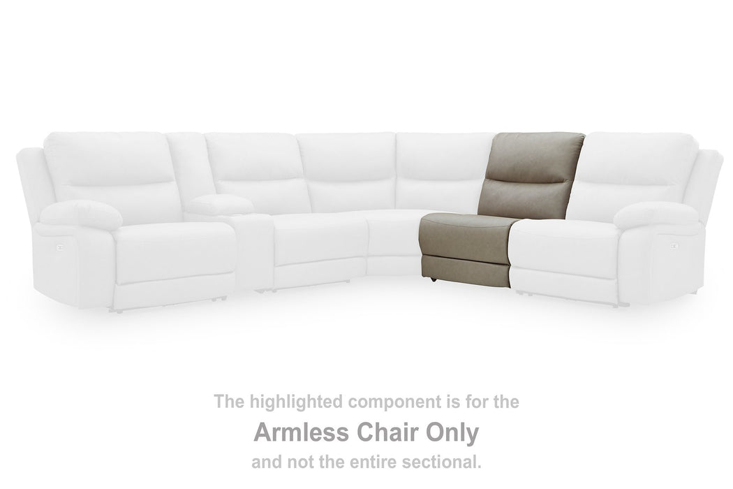 Narwhal Place Reclining Sectional with Storage Console - Bargain Furniture (Detroit, MI)