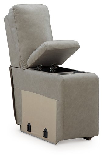 Narwhal Place Reclining Sectional with Storage Console - Bargain Furniture (Detroit, MI)