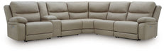 Narwhal Place Reclining Sectional with Storage Console - Bargain Furniture (Detroit, MI)