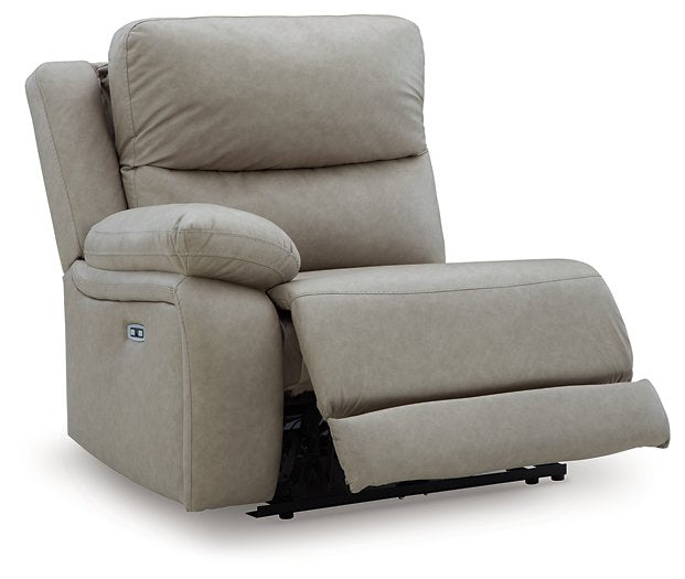 Narwhal Place Reclining Sectional with Storage Console - Bargain Furniture (Detroit, MI)